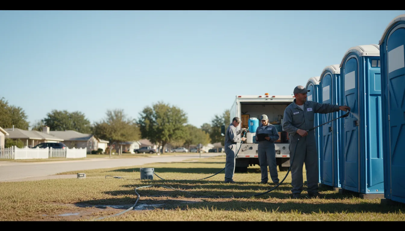 Long-Term Portable Toilet Rental in Luckey, OH near me